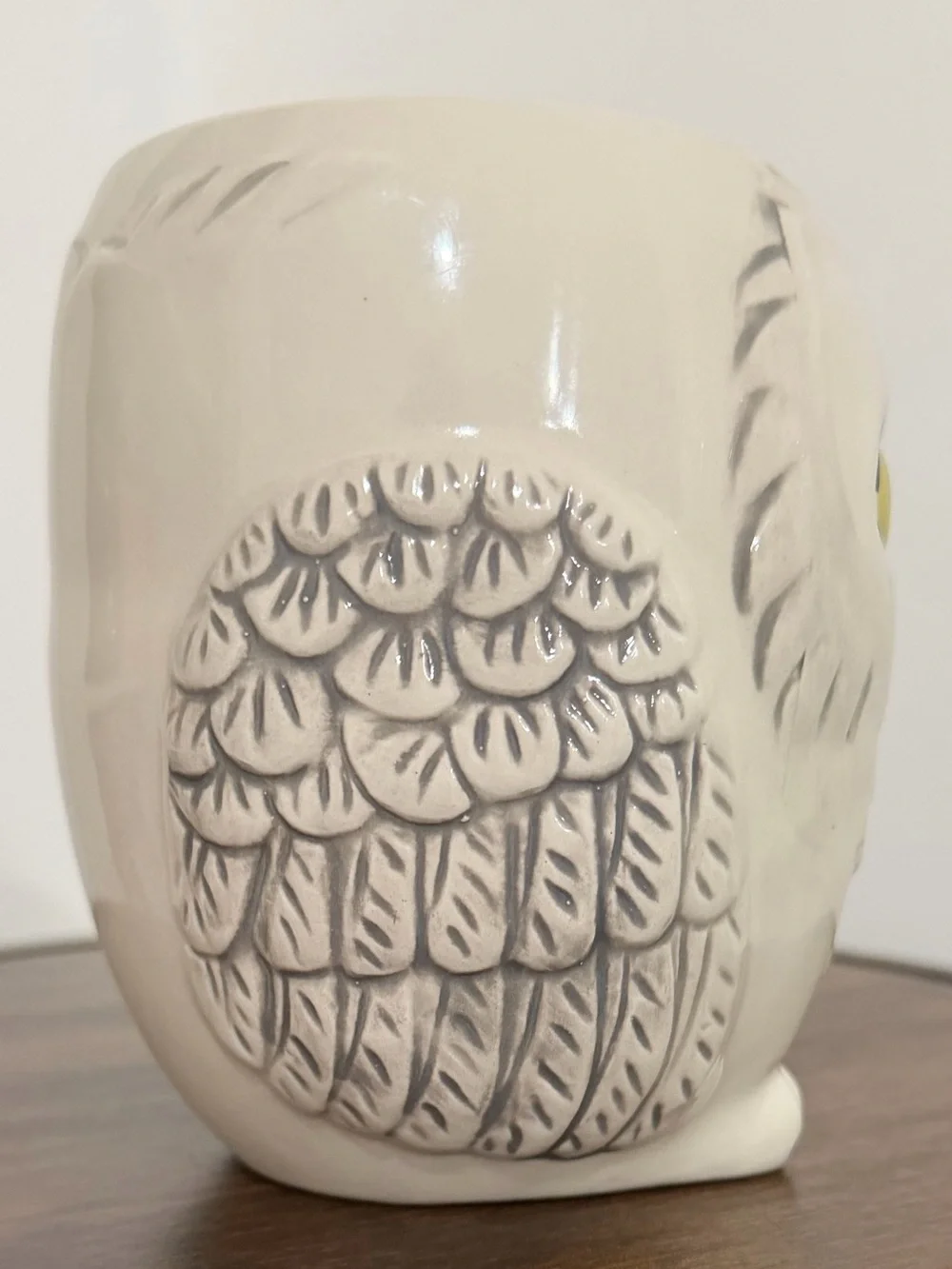 Harry Potter Hedwig Owl 3D Shaped Coffee Mug Ceramic Dolomite Wizarding World - Picture 3 of 10